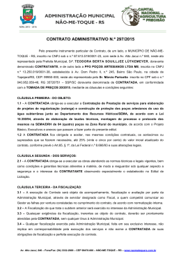 contrato administrativo n.º 297/2015