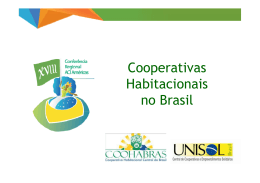 Cooperativas Habitacionais no Brasil