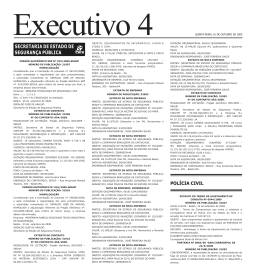 Executivo 4 QUINTA-FEIRA, 01 DE OUTUBRO DE 2009