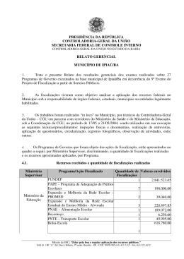 relatório de fiscalização nº 054 município de ipiaú