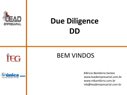What is “Due Diligence”