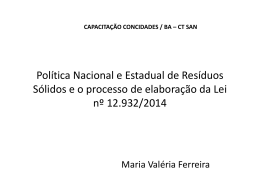 Valéria Ferreira – Resíduos