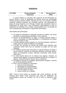 Periódicos - Universidade Federal de Pernambuco