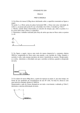 física b - Colégio Guilherme de Almeida