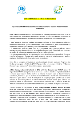 Press Release in Portuguese