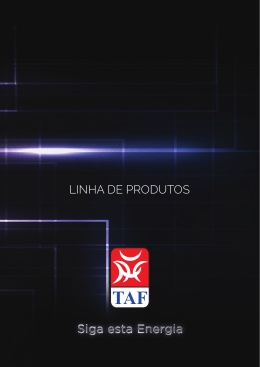 Catalogo Produtos TAF