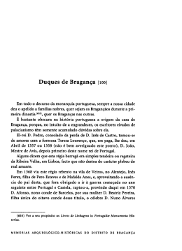 duques de Bragança - Câmara Municipal de Bragança