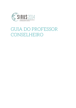 GUIA DO PROFESSOR CONSELHEIRO