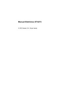 Manual Eletrônico ST4273