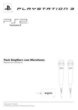 Pack SingStar® com microfones - Manual de Instruções