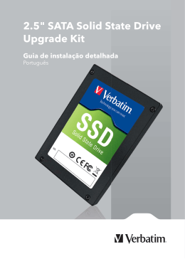 2.5" SATA Solid State Drive Upgrade Kit Guia de