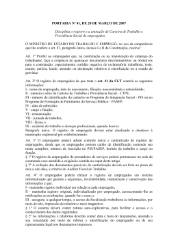 PORTARIA Nº 41, DE 28 DE MARÇO DE 2007 - sindifisc-pr