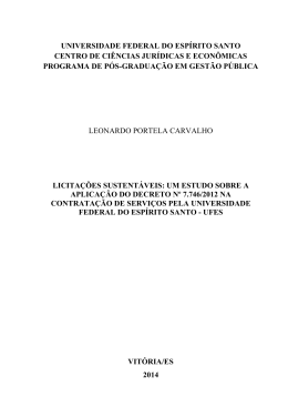 Dissertação Leonardo Portela Carvalho - UFES