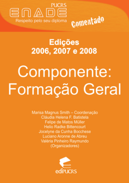ENADE COMENTADO 2008