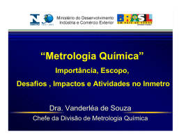 Metrologia Química no Brasil
