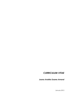 CURRICULUM VITAE - Progressive Science Publications