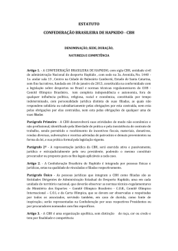 ARQUIVO EM PDF (baixar) - Confederação Brasileira de Hapkido