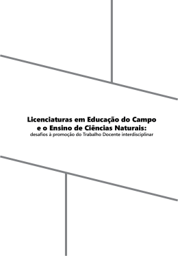 Licenciaturas em Educação do Campo e o Ensino de Ciências