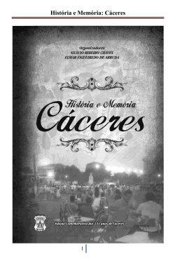 História e Memória de Cáceres