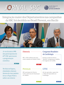 Versão em PDF - Jornal SBC - Sociedade Brasileira de Cardiologia