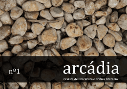 Arcádia - Revista de Literatura e Crítica Literária - IEL
