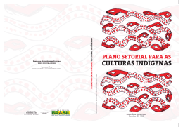 Plano Setorial para as Culturas Indígenas