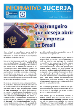 O estrangeiro que deseja abrir sua empresa no Brasil