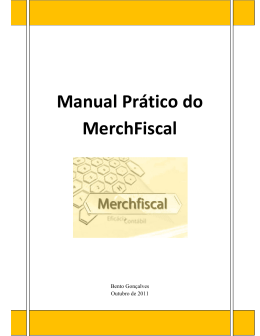 Manual Prático do MerchFiscal