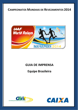 Media Guide Brasil - Nassau 2014