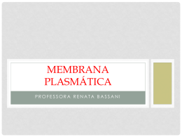 Membrana Plasmática | Colégio João Paulo I/Unidade Sul