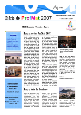 Diário do ProfMat 2007