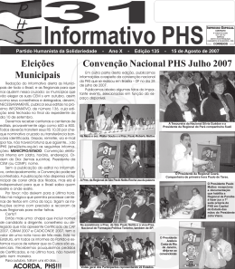 Informativo Agosto 2007