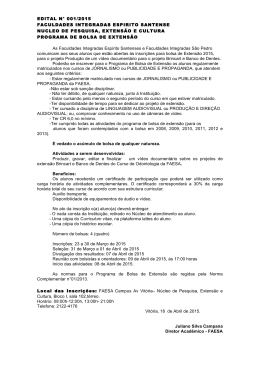 edital n° 001/2015 faculdades integradas espirito santense