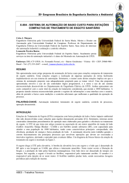 21º Congresso Brasileiro de Engenharia Sanitária e Ambiental X-004