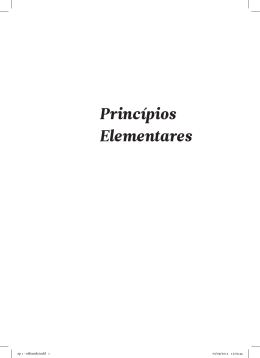 Princípios Elementares