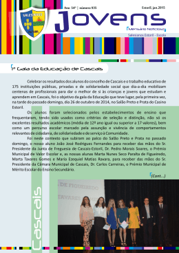 Jornal "Jovens" - Salesianos do Estoril