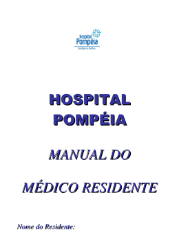 Manual do Médico Residente