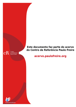PAULO ROBERTO PADILHA - Centro de Referencia Paulo Freire