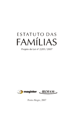 Estatuto das Famílias