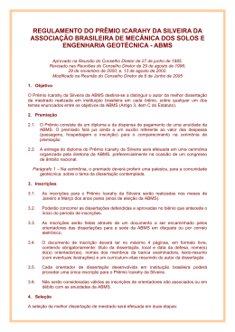 regulamento do prêmio icarahy da silveira da associação brasileira