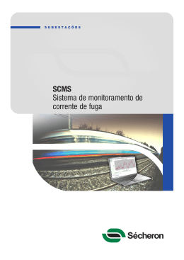 SCMS Sistema de monitoramento de corrente de fuga
