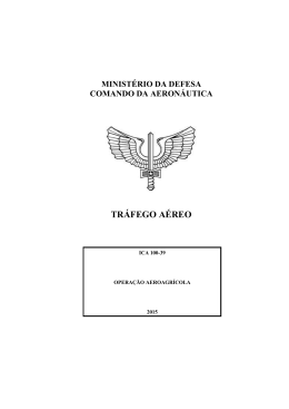ICA 100-39 -2015- Operação AeroagricolaDocumento