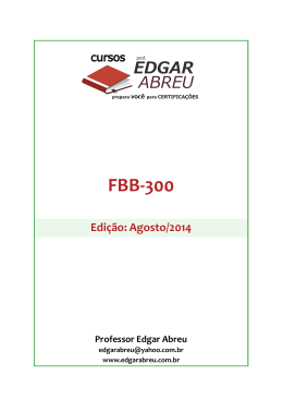 apostila-fbb-300 - Cursos Edgar Abreu
