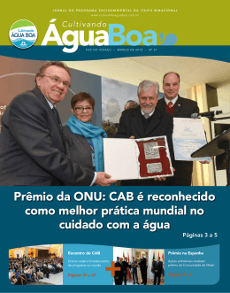 Jornal Cultivando Água Boa ed. 27 (pdf / 6.53 MB)