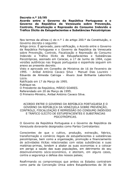 Acordo entre o Governo da República Portuguesa e o Governo da