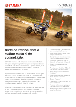 Yamaha 2013 YFZ450R-SE - Antero Motos