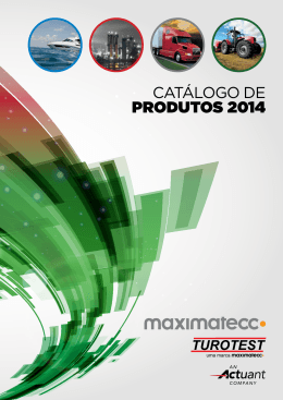 Catálogo de Produtos 2014