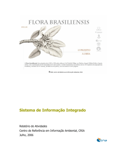 julho de 2006 - Flora brasiliensis