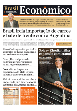 1 : OPÇÃO_CAPA - Brasil Econômico