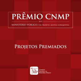 Prêmio CNMP 2015